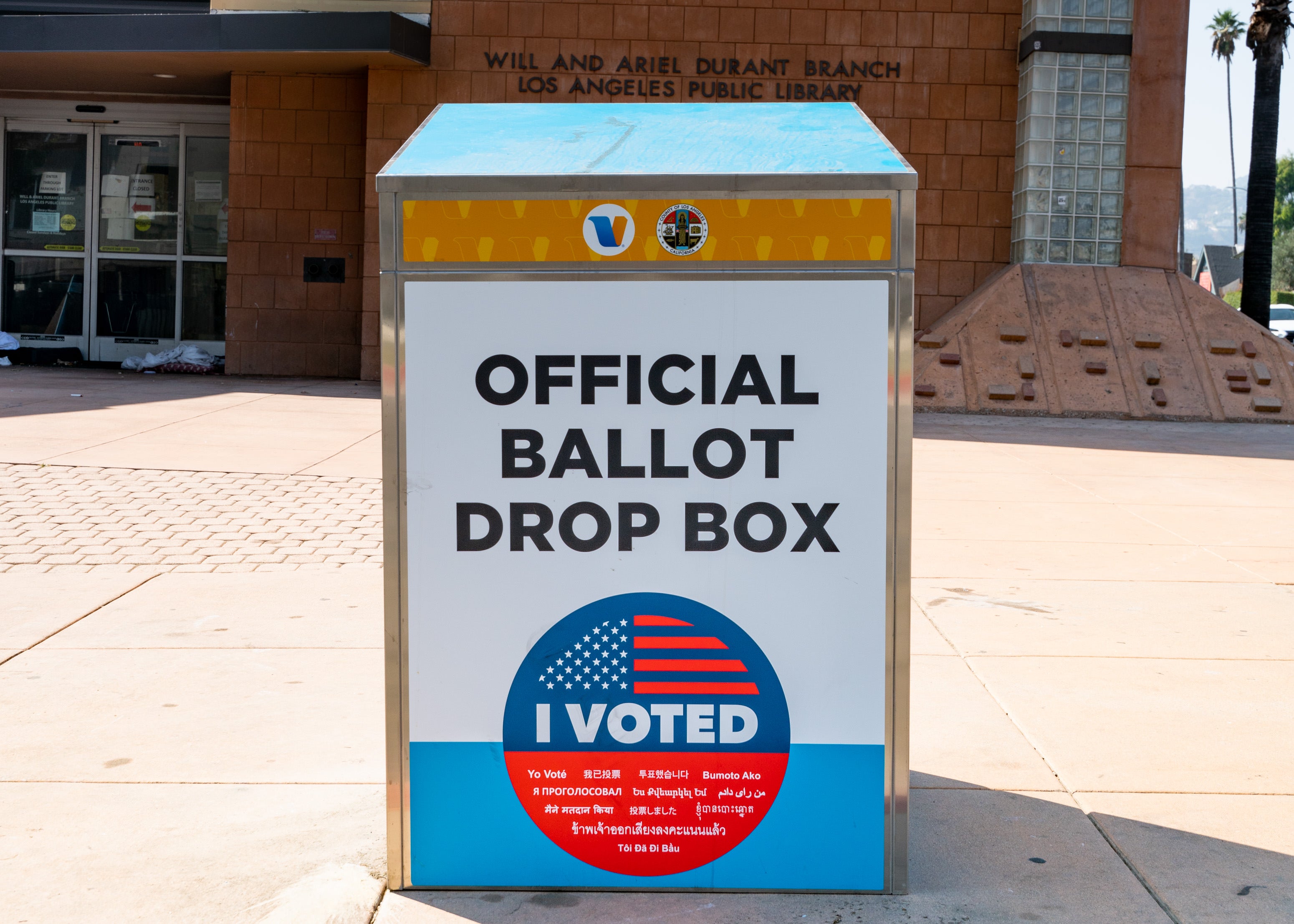 The California Republican Party is under fire for allegedly erecting bogus ballot drop-off boxes in at least three state counties.