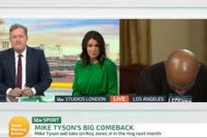Mike Tyson sparks concern with ‘uncomfortable’ GMB interview