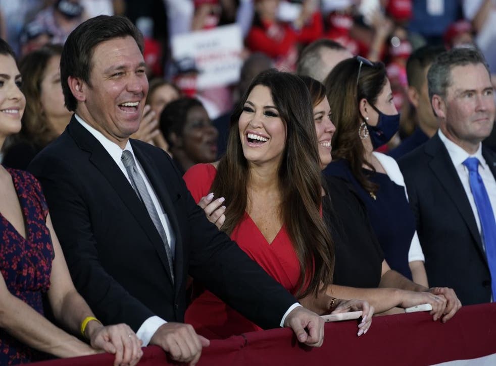 Ron DeSantis el lunes por la noche sirvió como acto de calentamiento para el presidente