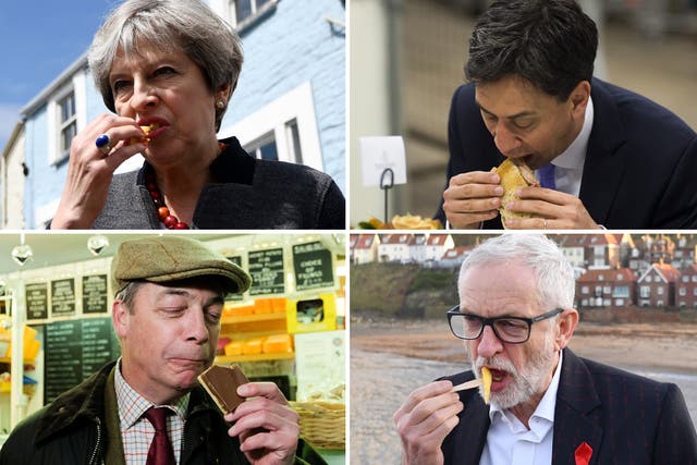 From May to Miliband, some of the most high-profile political figures in recent history have fallen foul to food faux-pas