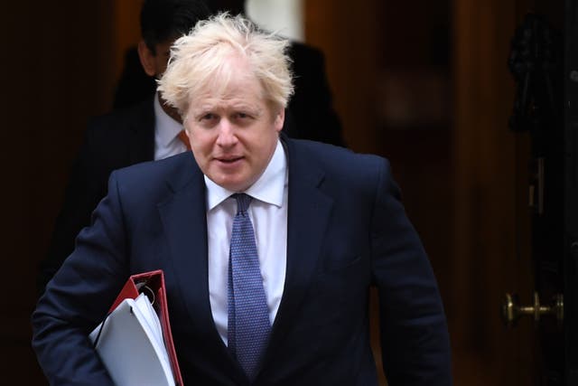 <p>Boris Johnson was asked to explain why he is planning to break international law</p>