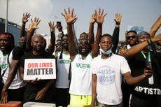 Nigeria protesters demand police reforms for sixth day