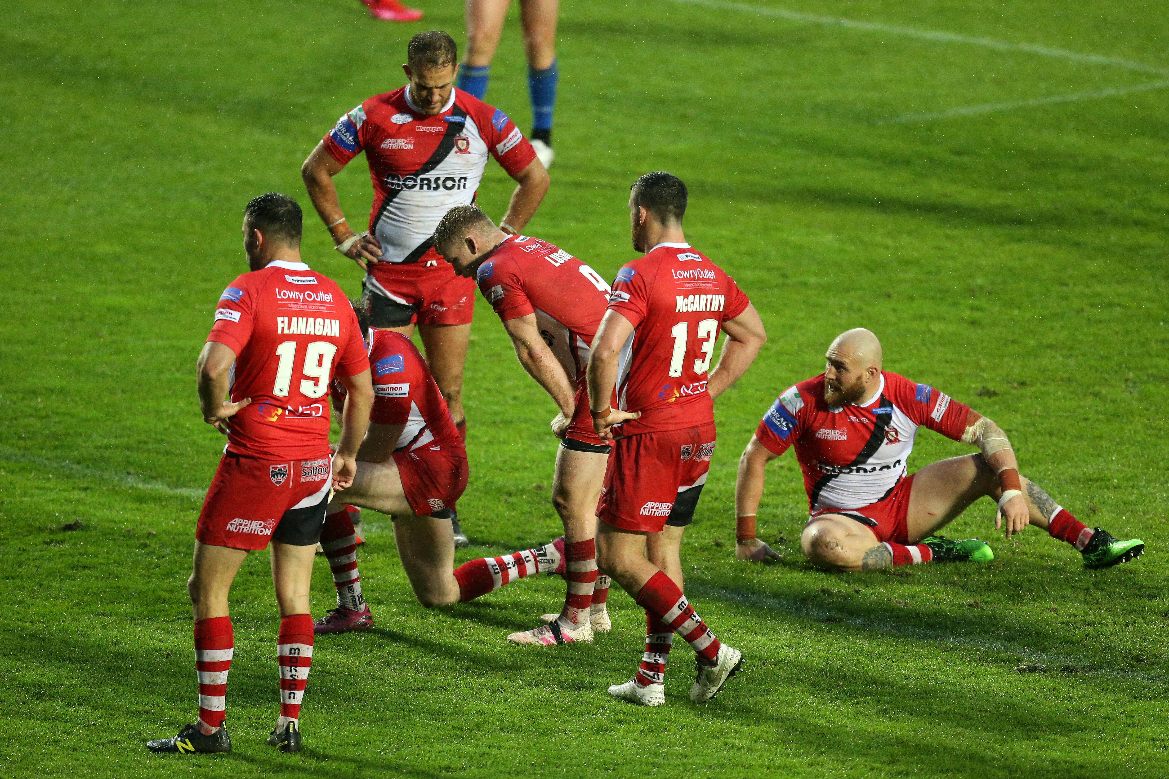 Salford Red Devils are much depleted