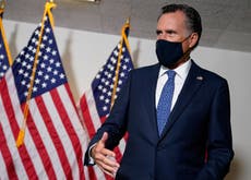 Romney calls Trump’s refusal to denounce QAnon ‘absurd and dangerous’