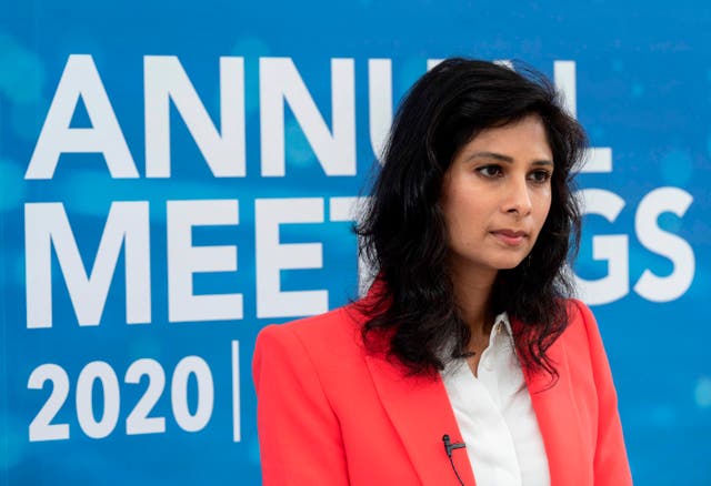 Gita Gopinath, the IMF’s chief economist, said the world economy was experiencing the “worst crisis since the Great Depression” of the 1930s