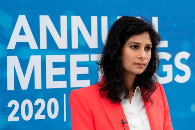 Gita Gopinath, the IMF’s chief economist, said the world economy was experiencing the “worst crisis since the Great Depression” of the 1930s