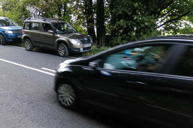 Carnage caused by Heythrop Hunt scaring deer onto a busy A road