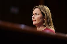 Barrett back on Capitol Hill for senators' final questions 