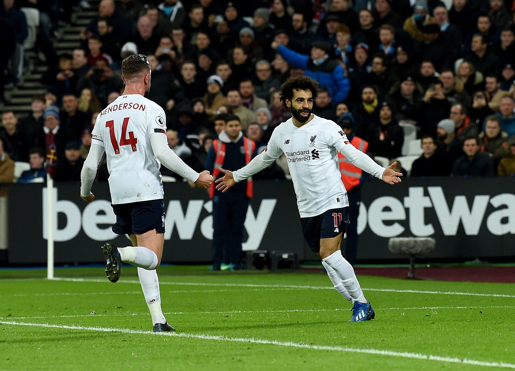 Salah was racially abused after scoring in Liverpool’s 1-1 draw with West Ham