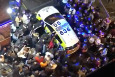 Large crowds in Liverpool on eve of new Covid restrictions