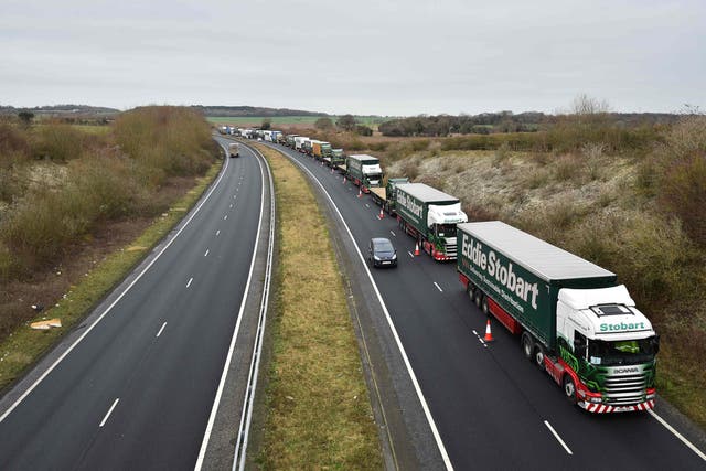 It’s predicted that 7,000 trucks may not be able to reach the continent post-Brexit