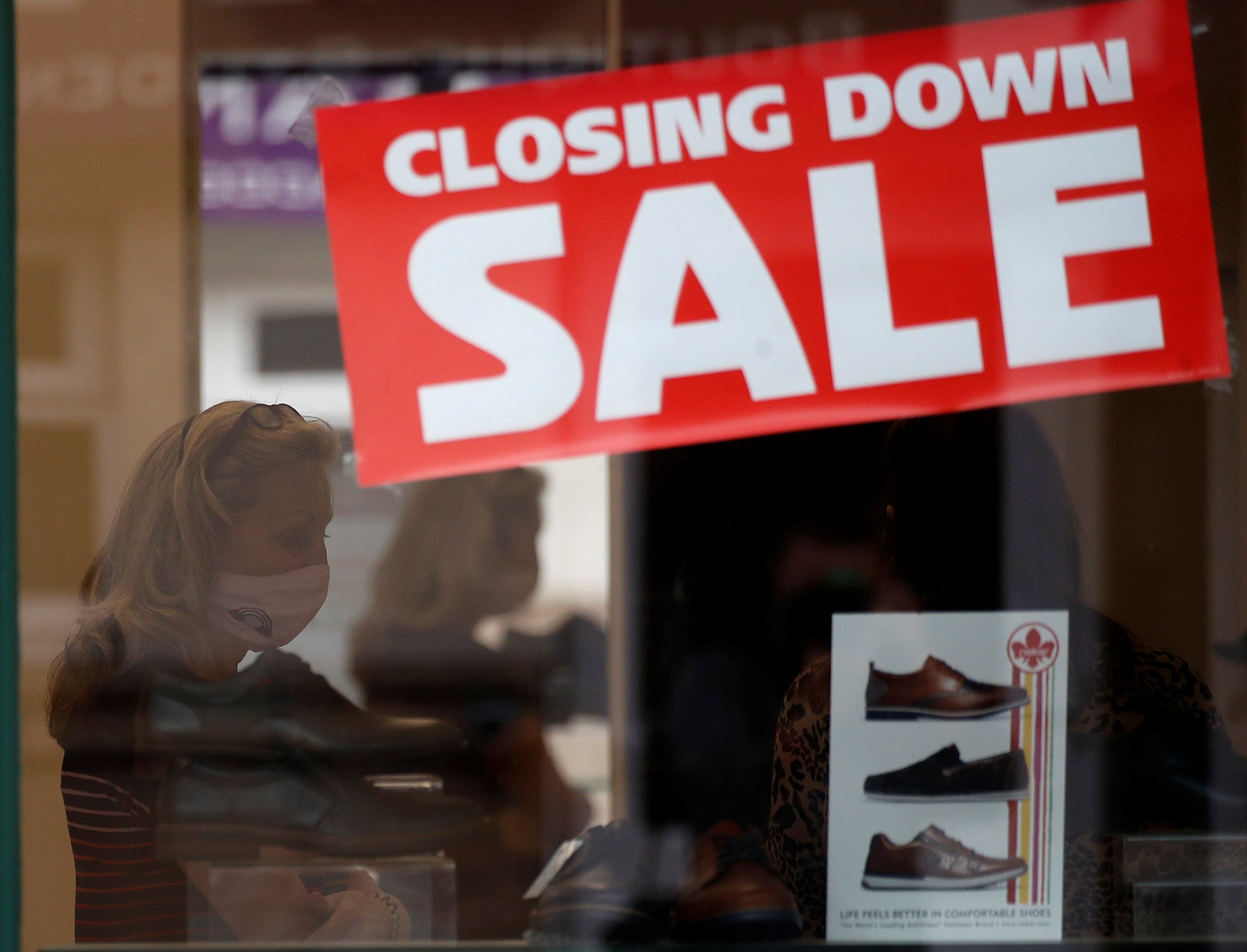 Wrong footed: A shoe shop in Bolton sells up as the pandemic hits