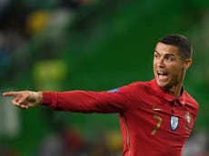 Ronaldo returns to Italy after positive Covid-19 test in Portugal