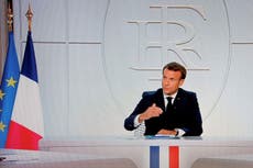 Paris curfew ordered amid massive coronavirus surge, Macron says