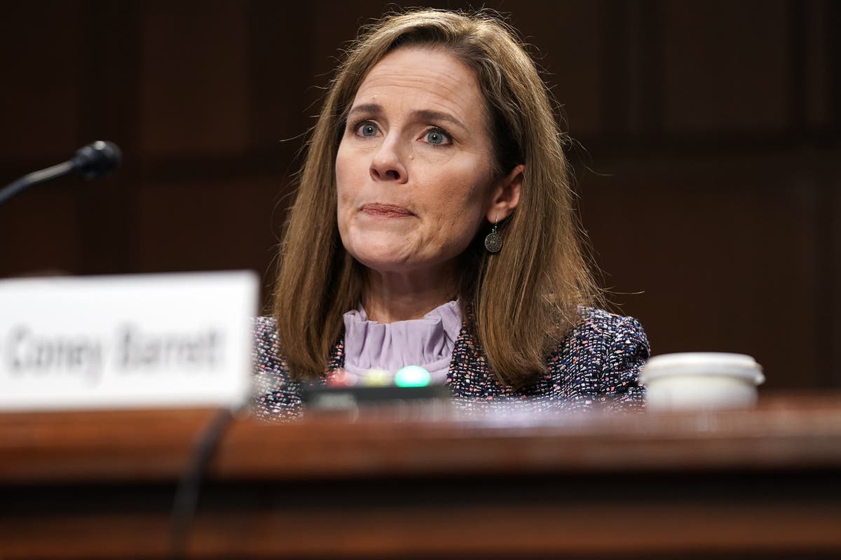 Amy Coney Barrett struggles to name all five freedoms protected by First Amendment