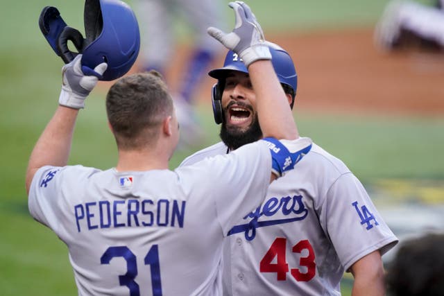 Béisbol de los Bravos de los Dodgers de la NLCS