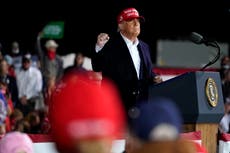 Trump hails Putin, Xi and Kim as he calls Biden unfit to be president