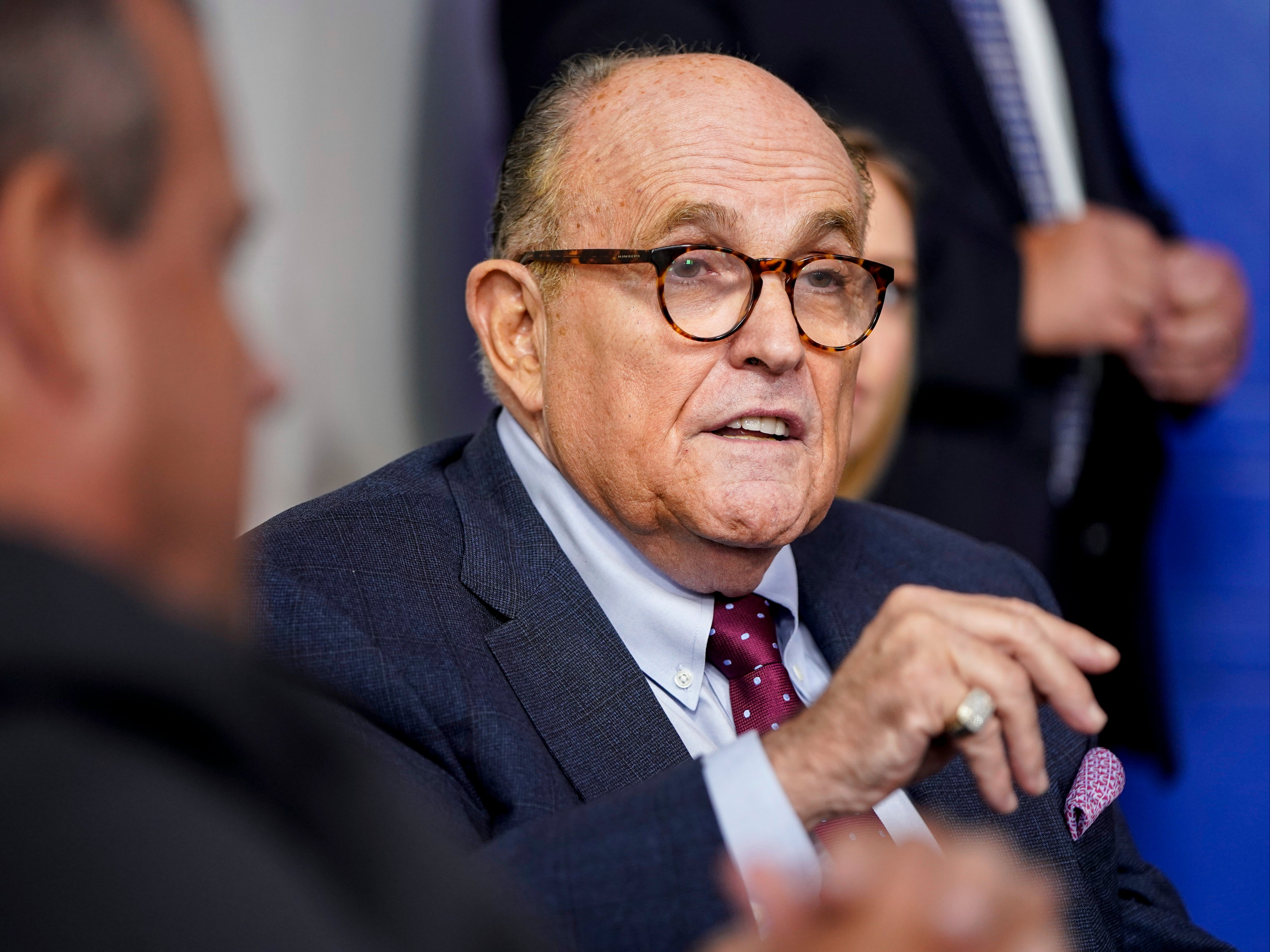 It was former New York mayor Rudy Giuliani, now Trump’s lawyer, who supposedly handed the emails over to the ‘New York Post’
