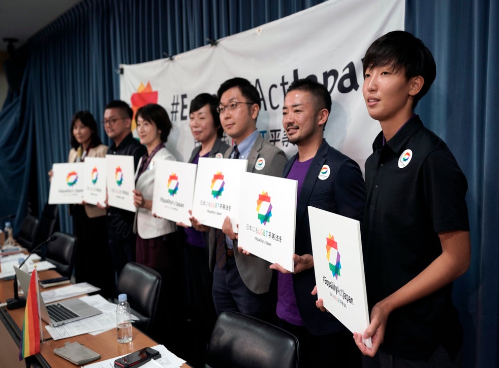 Lgbt Groups In Japan Launch Petition Seeking Equality Law Focus Country Petition People Tokyo The Independent