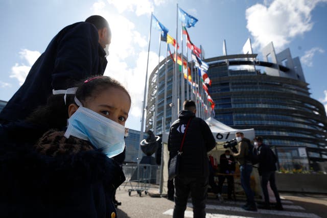 Virus Outbreak European Parliament