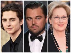Leonardo DiCaprio leads biggest A-list line-up since Ocean’s Eleven