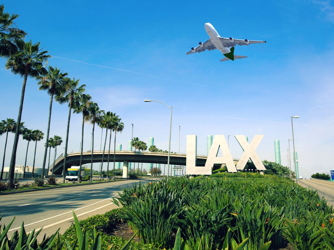 The incident occurred on the approach to LAX