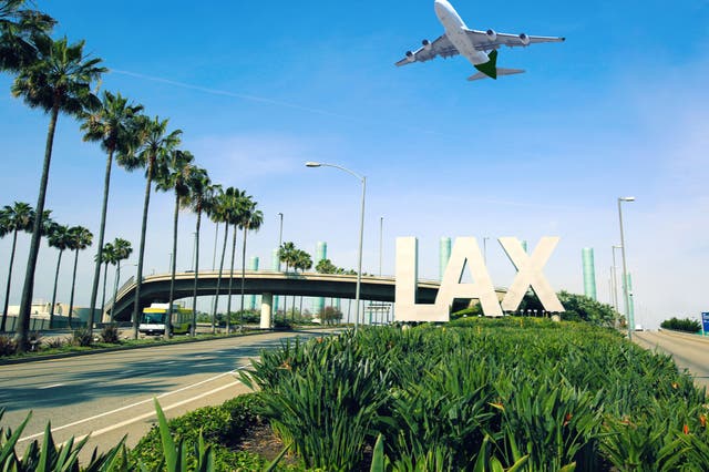 The incident occurred on the approach to LAX