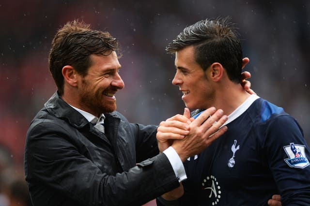 Andre Villas-Boas and Gareth Bale back in 2013