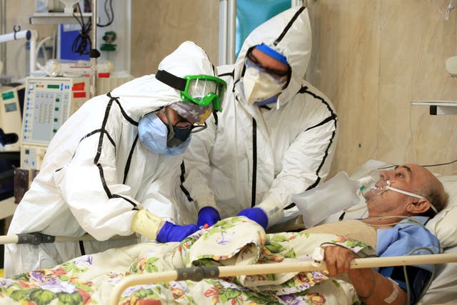 Virus Outbreak Iran Surging Deaths