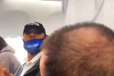 Trump supporter kicked off flight after ‘repeatedly’ lowering his mask