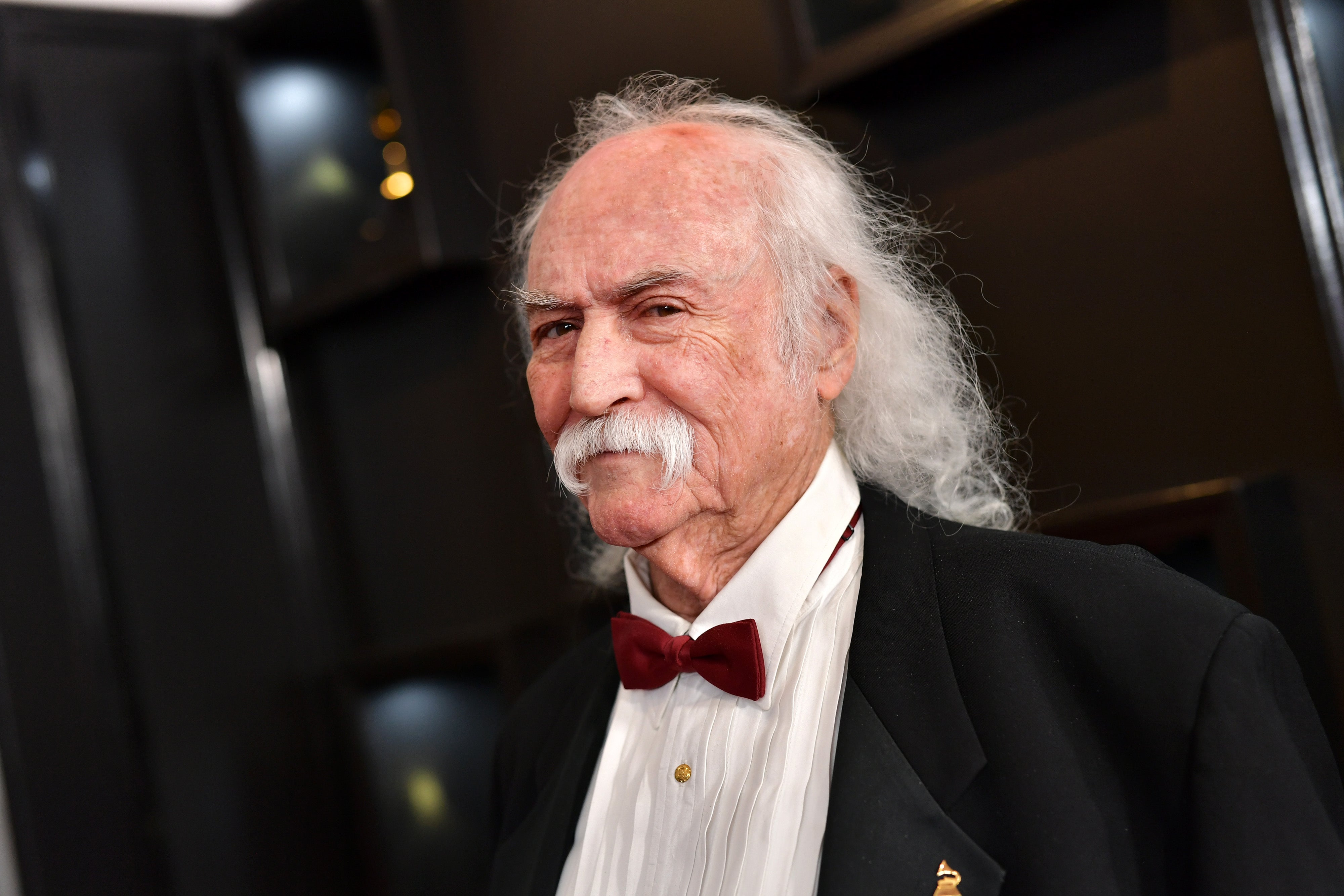 David Crosby at the Grammys on 26 January 2020 in Los Angeles, California
