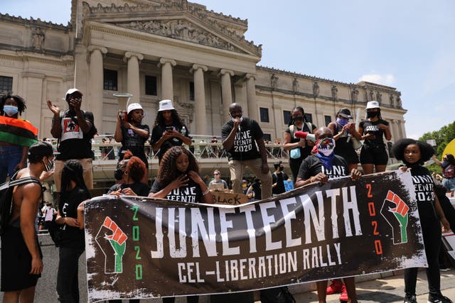 New York votes to recognise Juneteenth as a permanent state holiday.