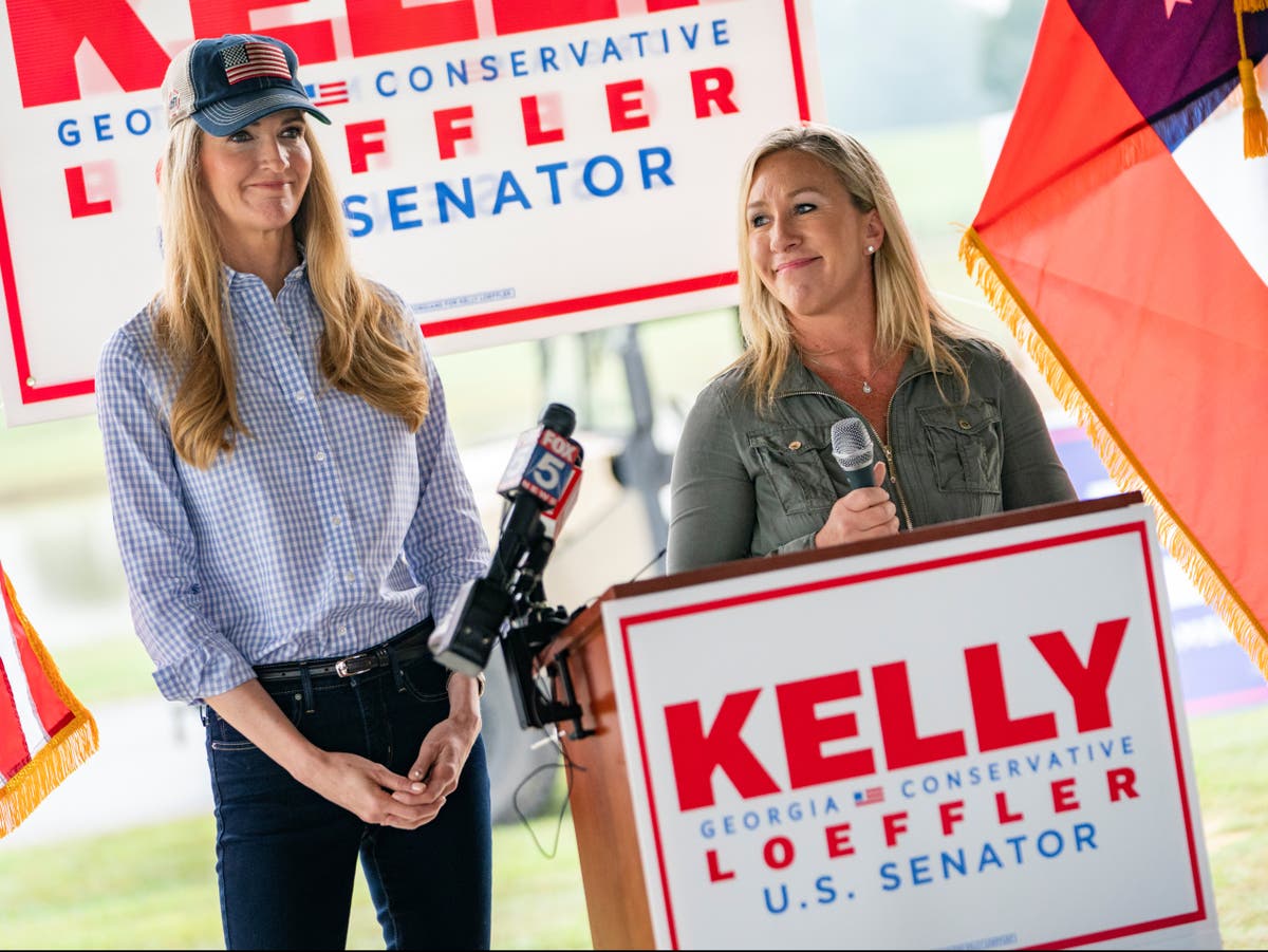 Kelly Loeffler: Democrat advances to run-off in special election for GOP-held Georgia Senate seat