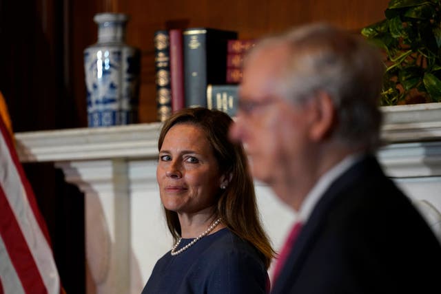 Supreme Court nominee Amy Coney Barrett is the capstone to Mitch McConnell’s crusade to remake the federal judiciary in his conservative image.