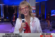 Woman complimented Trump’s smile will still be voting for Biden