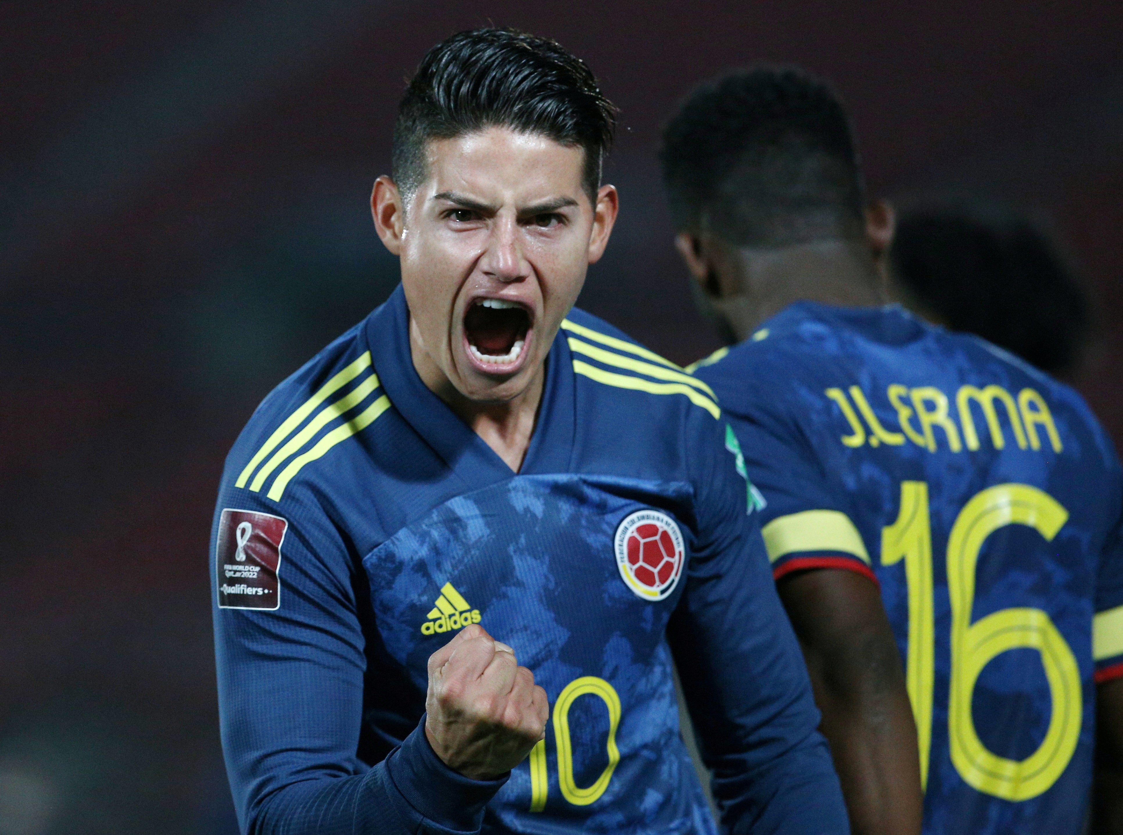 James Rodriguez remains an idol back home in Colombia despite his struggles