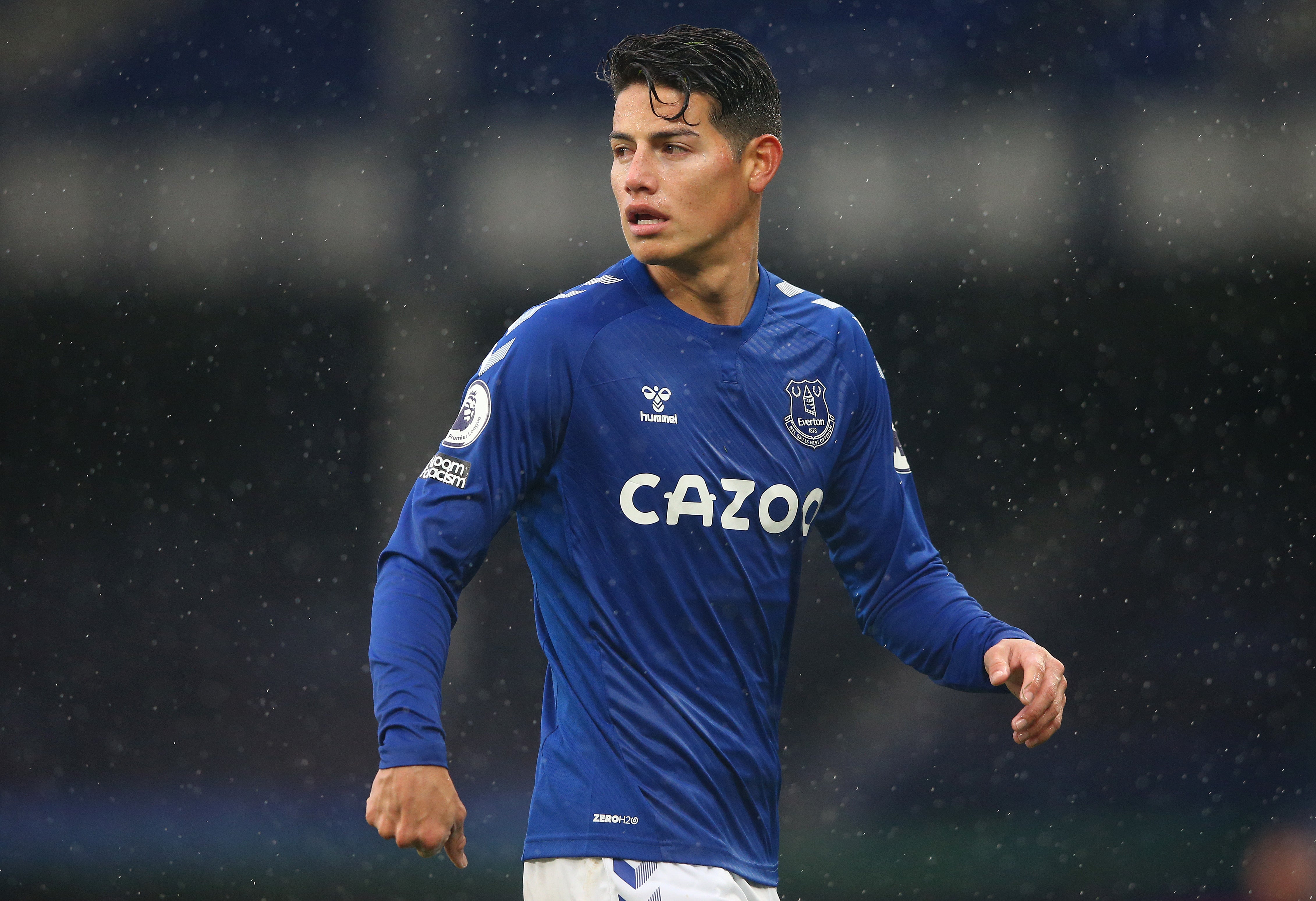 James Rodriguez to return from injury for Everton against ...