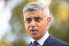 London restrictions could last for ‘months and months’, Khan warns
