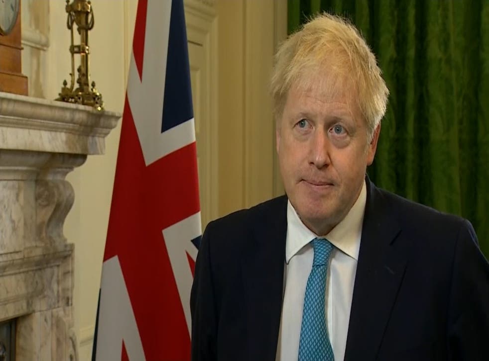 Boris Johnson solemnly told the British people to prepare for a no-deal end to the transition period