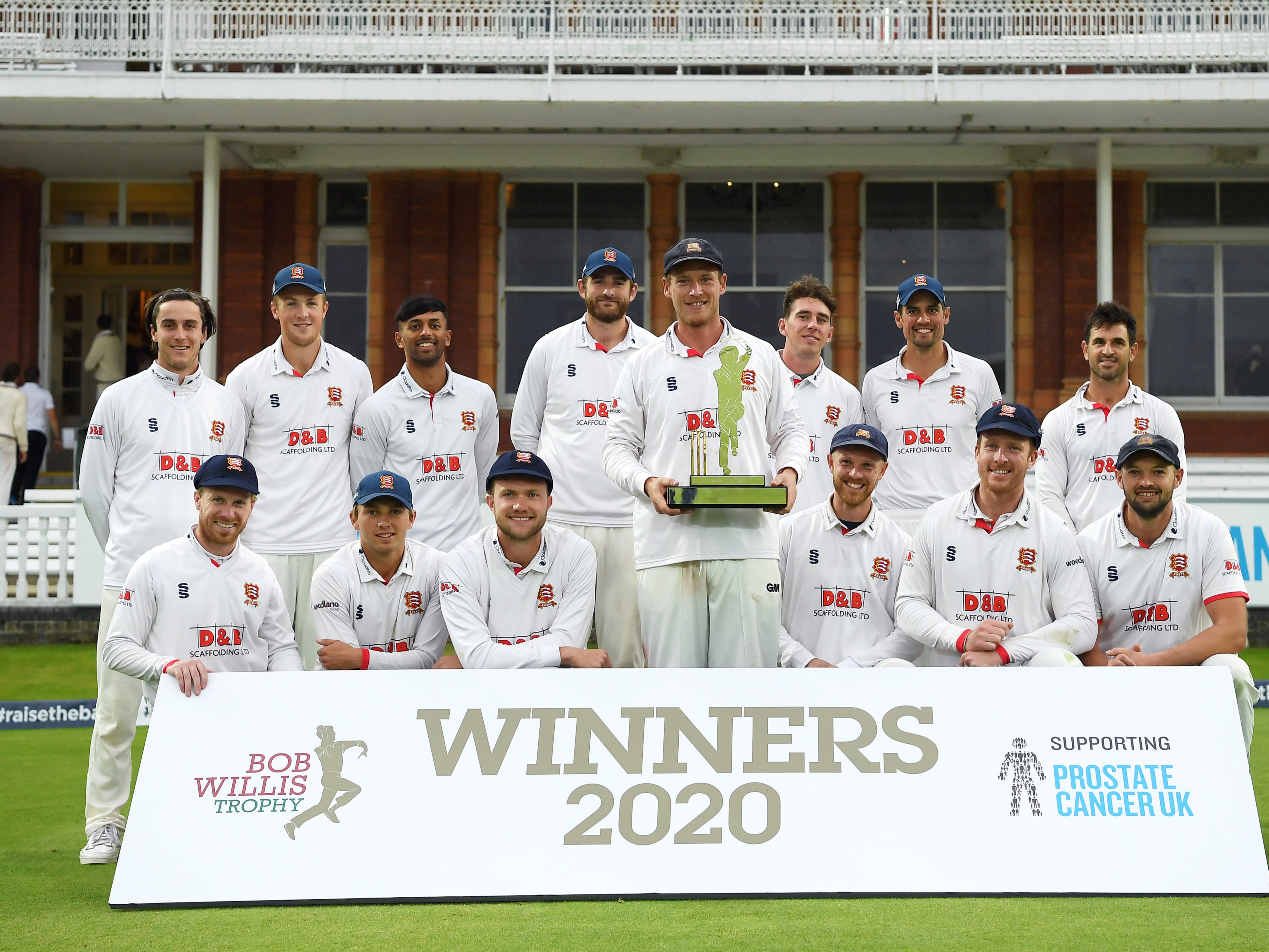 Essex won the Bob Willis Trophy last month with a victory over Somerset