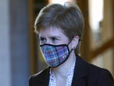 Don’t travel to England, warns Sturgeon as lockdown announced