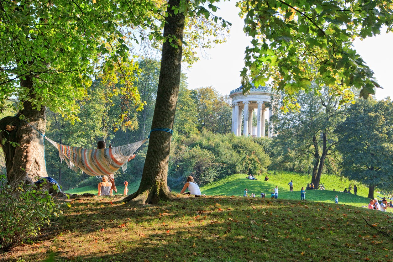 Englischer Garten is one of Europe’s biggest urban parks