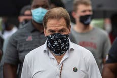 Alabama's Saban tests negative for COVID-19 in follow-up