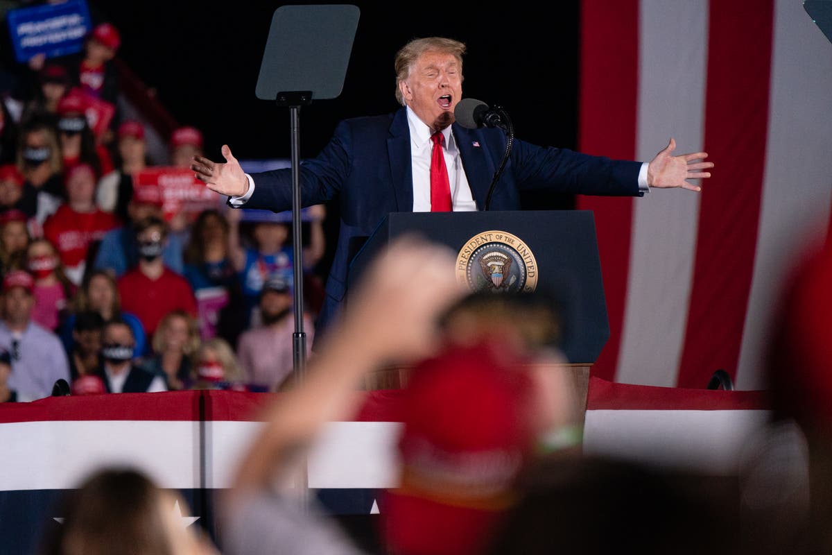 Trump news live: Latest 2020 polls as president loses to Bidenin TV ratings and heads to rallies in Wisconsin and Michigan