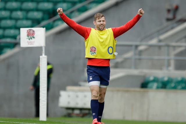 Elliot Daly is looking forward to getting back to Twickenham after eight months away