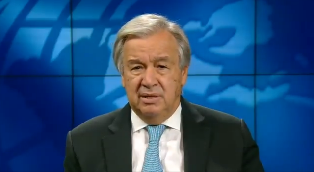 UN chief Antonio Guterres has warned that millions of people are at risk of poverty throughout the Covid-19 crisis.