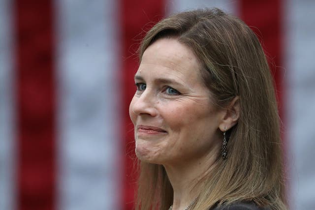 Donald Trump’s Supreme Court nominee Amy Coney Barrett has been accused of 'unconscionable cruelty’ for her part in overturning an award of millions of dollars in prison rape case