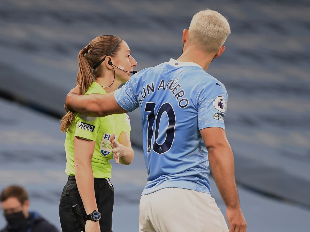 Sergio Aguero: Pep Guardiola defends Manchester City striker over Sian Massey-Ellis incident