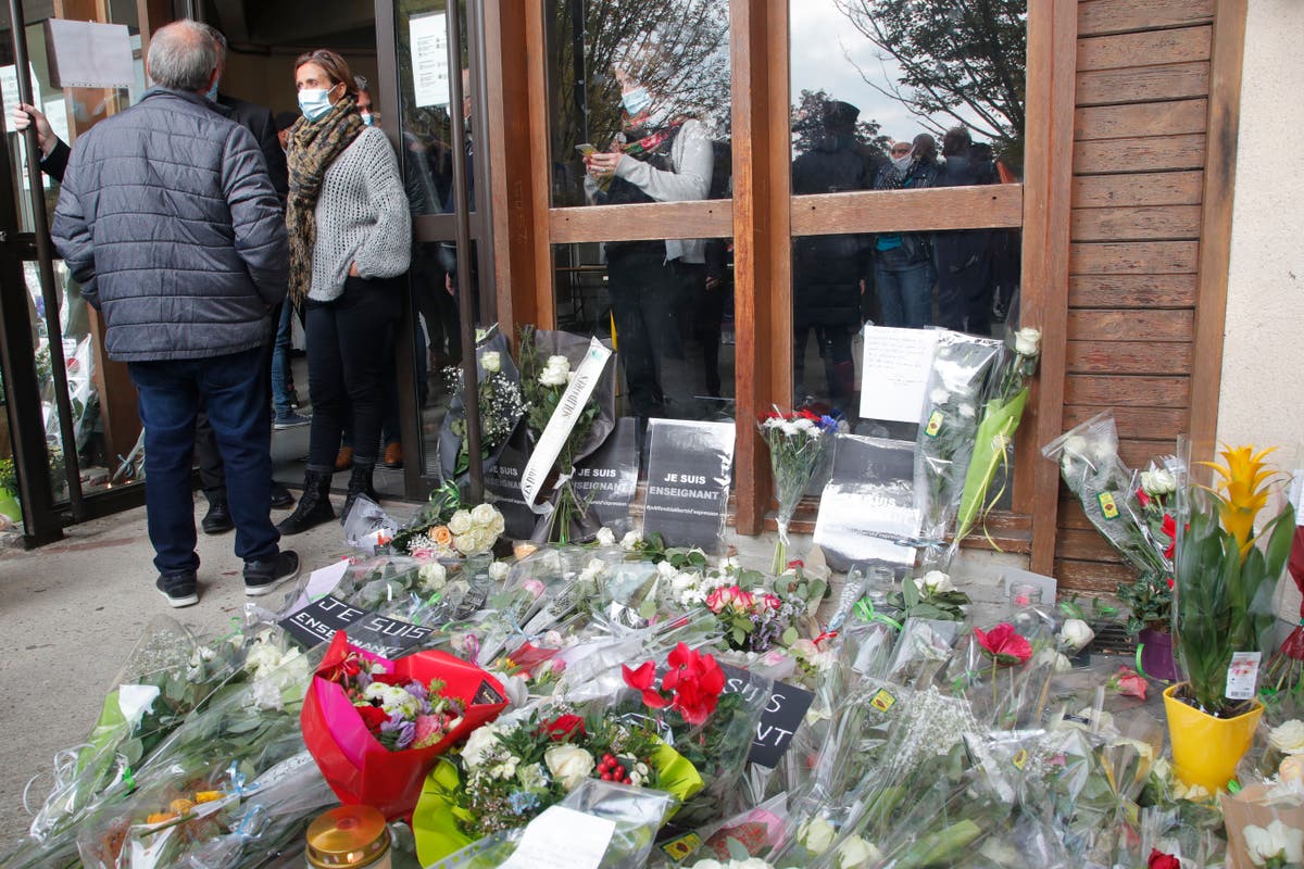 Demonstrations in France will pay tribute to slain teacher Support ...