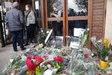 France mourns decapitated teacher at rallies